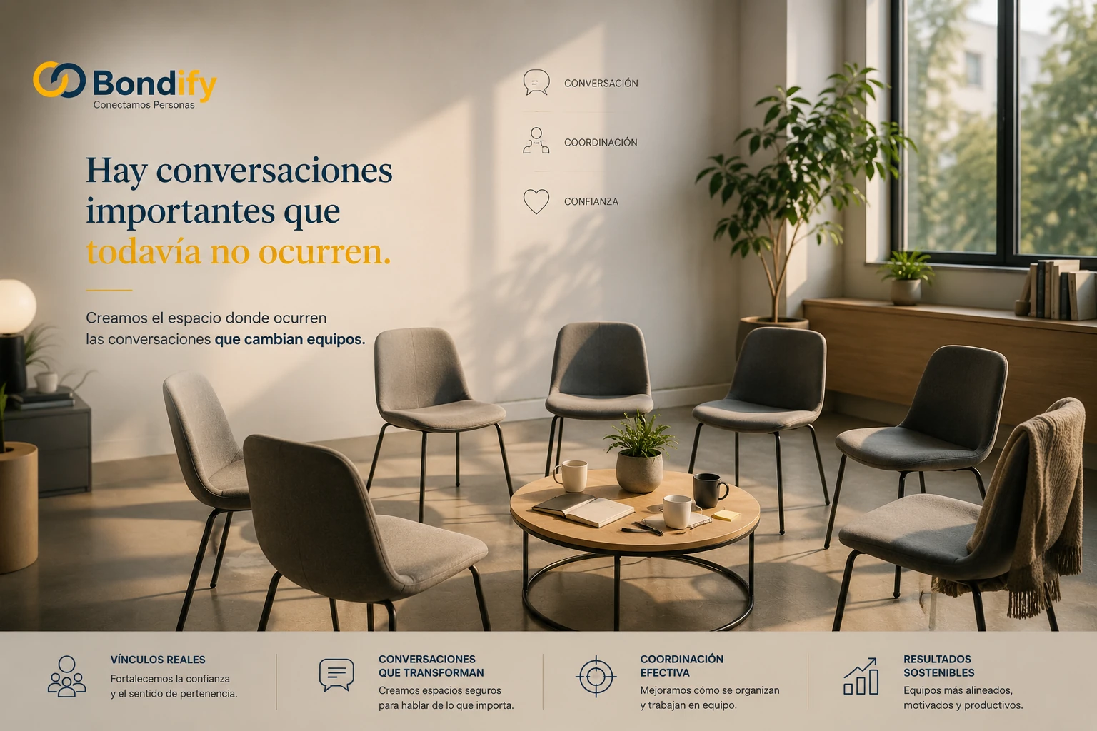Espacio de Team Bonding en Chile para fortalecer conversaciones, confianza y coordinación en equipos de trabajo